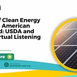 Future of Clean Energy Siting on American Farmland USDA and DOE's Virtual Listening Sessions