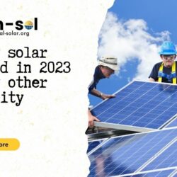 More new solar installed in 2023 than any other electricity source