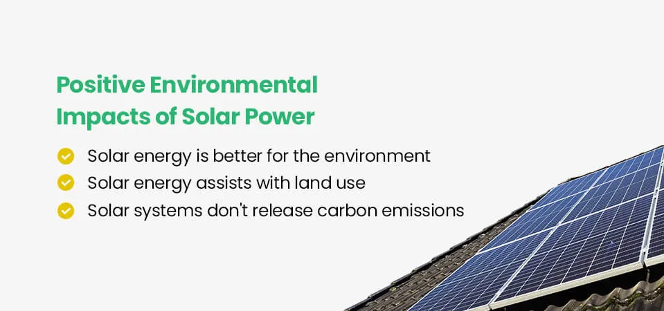 Rooftop Solar Environmental Benefits