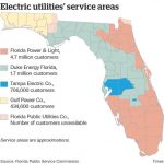 Electric utilities Florida Map